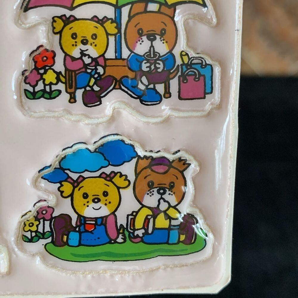 Bobby and Kate, Puffy Sticker Set, Japan, 80s - Picture 7 of 10